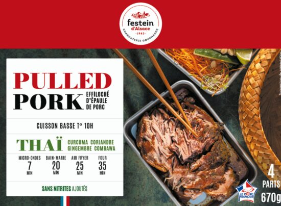 Pulled Pork Thaï - Festein d'Alsace